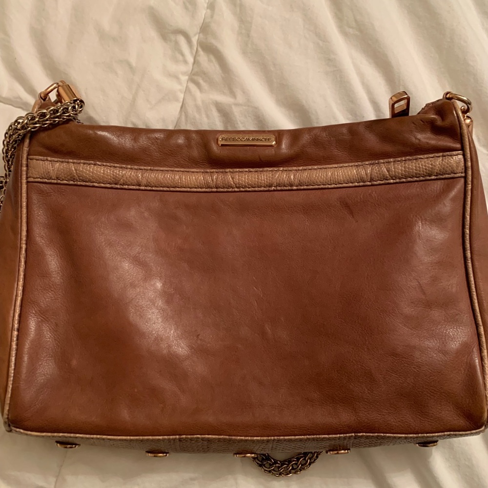 Rebecca Minkoff Python Skin Leather Shoulder Bag - image 4